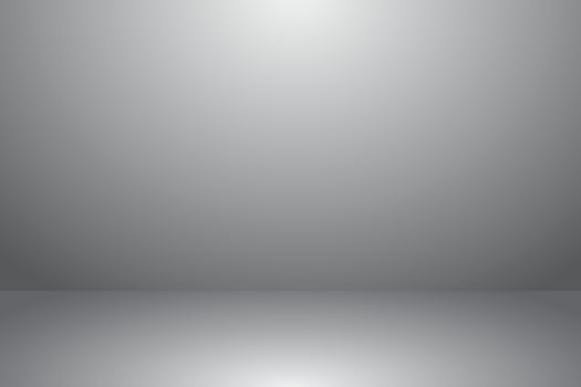 Abstract background. The studio space is empty. With a smooth and soft gray color. vector