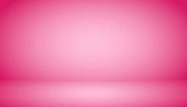 Abstract background. The studio space is empty. With a smooth and soft pink color. vector