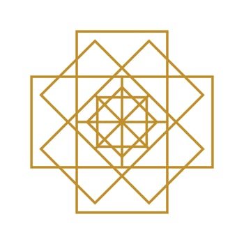 Geometric symbols, Sacred mystic signs vector