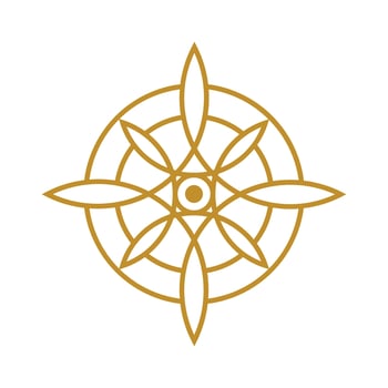 Geometric symbols, Sacred mystic signs vector