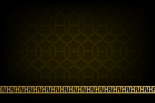 islamic arabic luxury decorative background with arabesque pattern vector