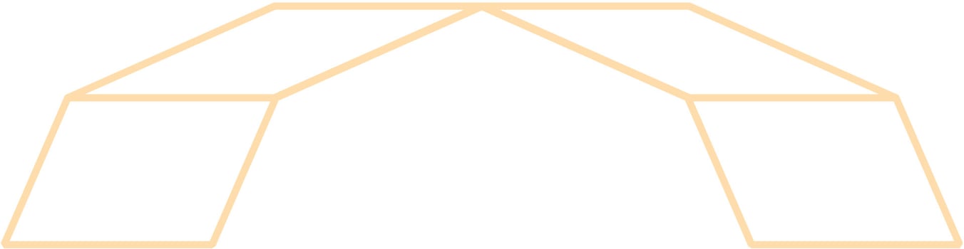 House Roof Icon Outline Isolated on White Background. Minimal House Logo Vector