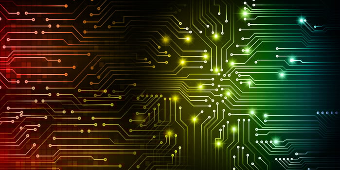 Modern Technology Background vector