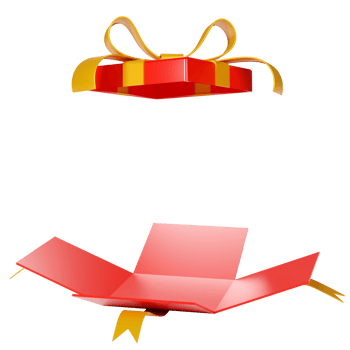Christmas ornaments isolated 3d render png