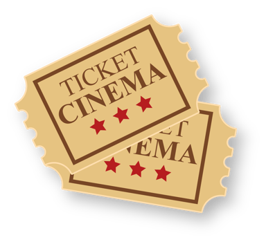Yellow Cinema Ticlets Icon png