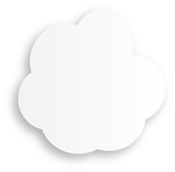 White Empty Speech Bubble png