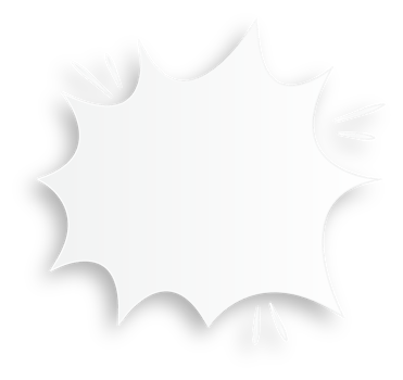 White Empty Speech Bubble png