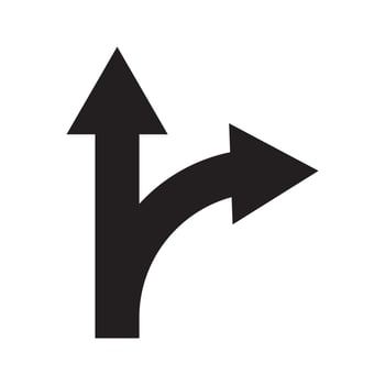 Arrow vector illustration icon