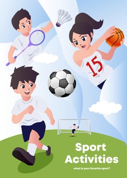 Sport Activities Illustration vector