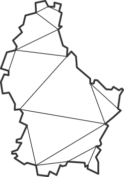 Mosaic triangles map style of Luxembourg. png
