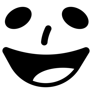 Halloween funny face illustration png