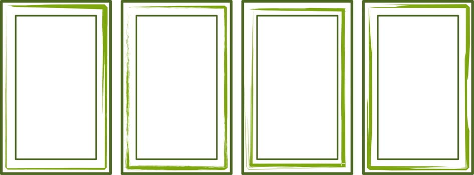 vector image of a frame for a notebook.