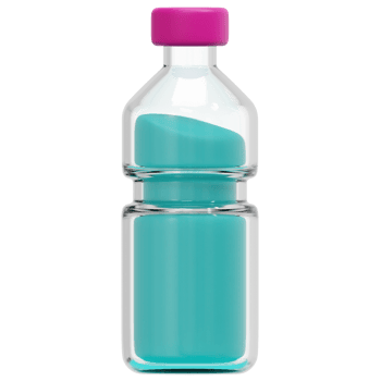 drink water 3d render icon illustration png