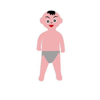 cute baby vector illustration