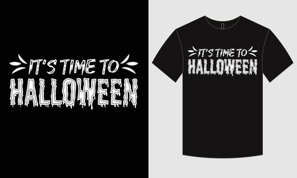 Halloween t-shirt design vector