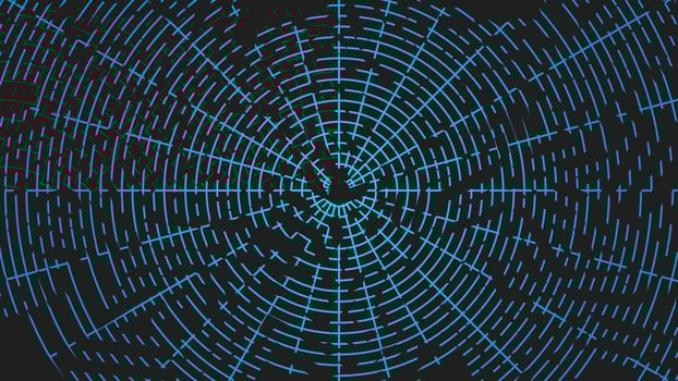 Abstract futuristic web space geometric pattern vector