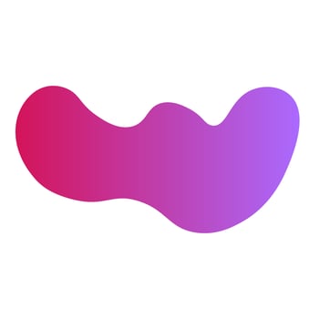 Abstract liquid shape modern banner template vector