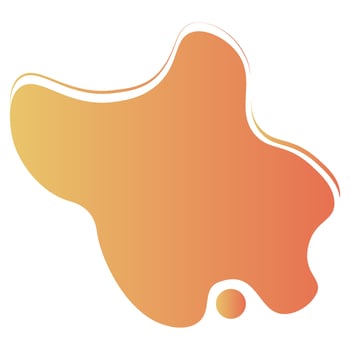 Abstract liquid shape modern banner template vector