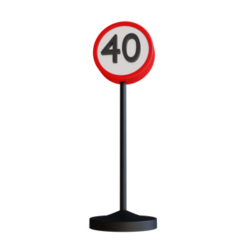 3d render illustration street sign png