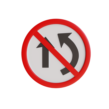 3d render illustration street sign png
