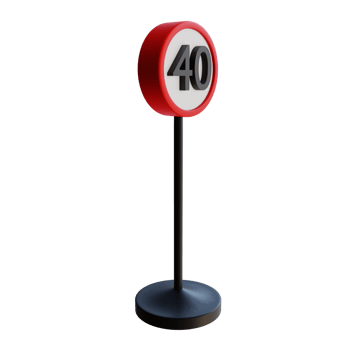 3d render illustration street sign png