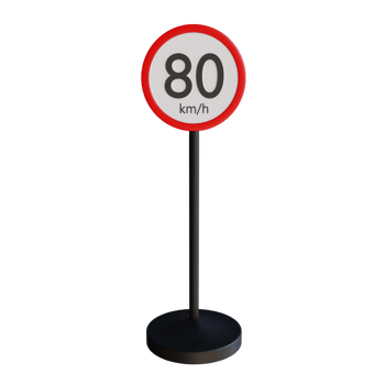 3d render illustration street sign png