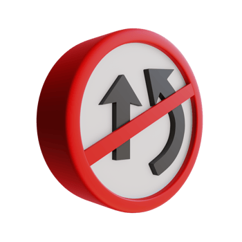 3d render illustration street sign png