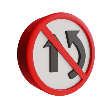 3d render illustration street sign png