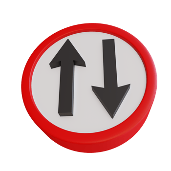 3d render illustration street sign png