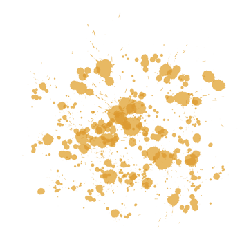 Gold Splatter Paint Splash png