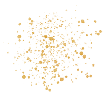 Gold Splatter Paint Splash png
