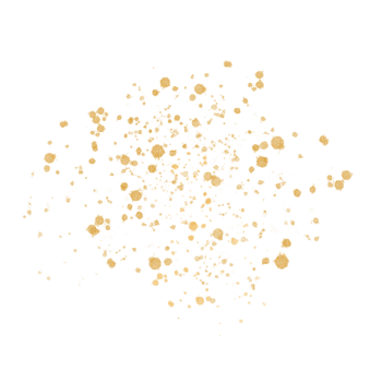 Gold Splatter Paint Splash png
