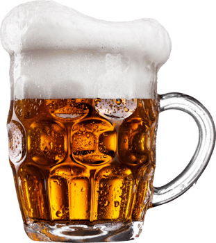 a glass of beer png
