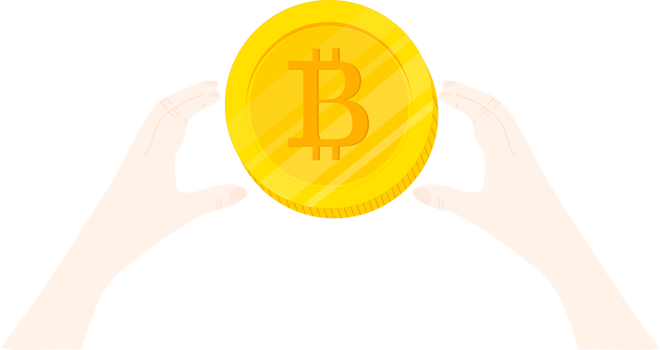 Bitcoin icon hand drawn design png