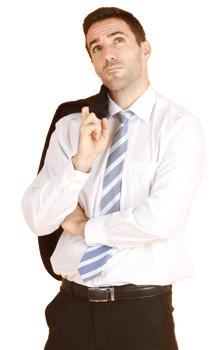 Handsome and smart businessman in suit and white shirt relaxing on isolatred on yellow background. Copy Space png
