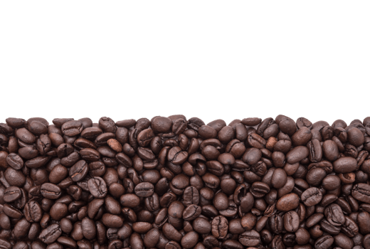 Coffee beans isolated png