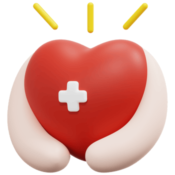 healthcare 3d render icon illustration png