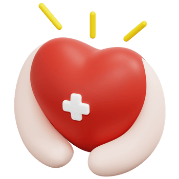 healthcare 3d render icon illustration png