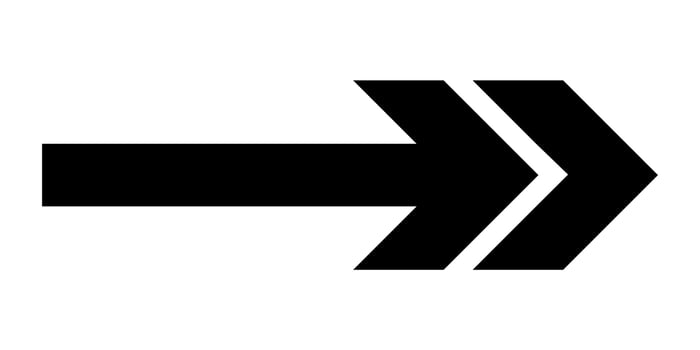Illustration Vector Graphic of Black Arrow Cion