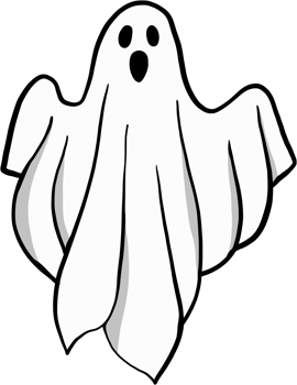 simplicity halloween ghost freehand drawing flat design. png