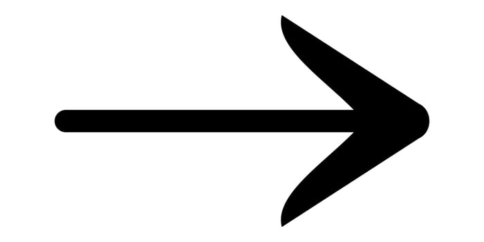 Illustration Vector Graphic of Black Arrow Cion