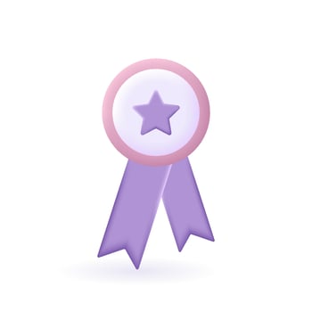 SWOT Analysis 3d icon. Strengths, weaknesses, threats and opportunities of company. 3d render vector illustration