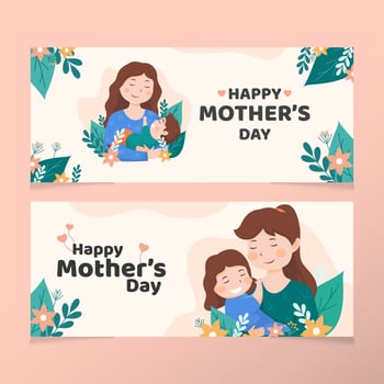 Happy Mother's Day a vector greeting design for the mother's day