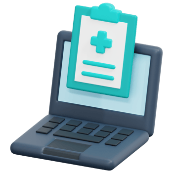 information 3d render icon illustration png