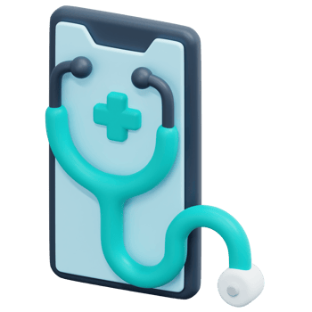 smartphone 3d render icon illustration png