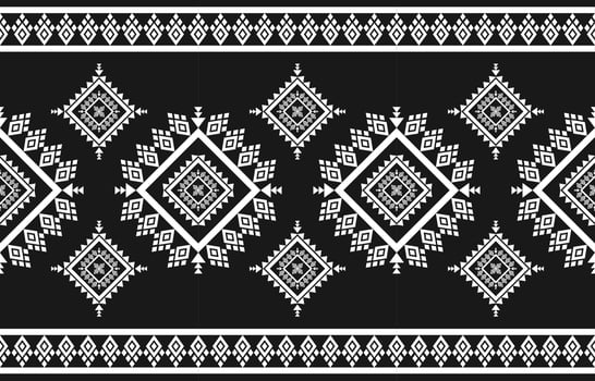 Carpet ethnic tribal background. Geometric ethnic oriental seamless pattern traditional. vector