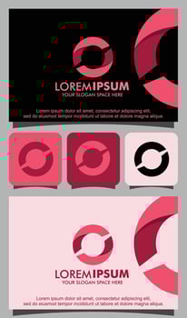 Letter O logo vector design