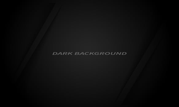 dark background with shadows on the left and right vector