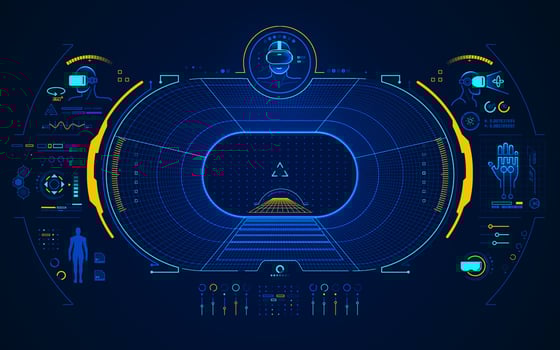 VR vision interface vector