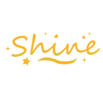shine shine shine vector